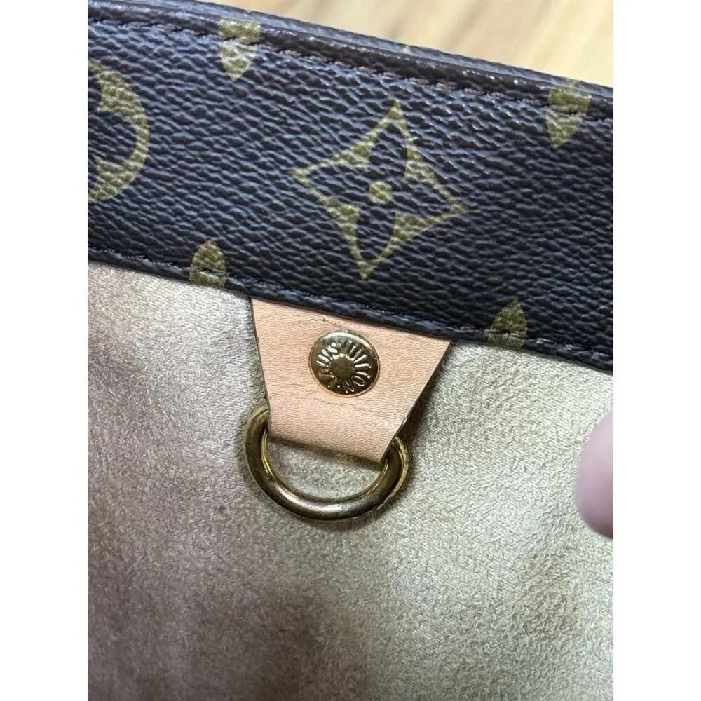 Louis Vuitton Mini Bucket Monogram Canvas Authentic Pre-Owned
